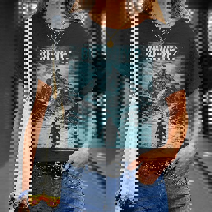 ニヒリストペンギンがなぜニヒリストペンギンなのか Tシャツ 彼女への贈り物