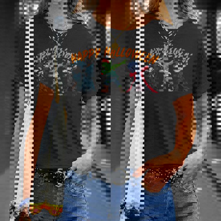 ハロウィンコスチューム ゾンビ ドラキュラ スケルトン ダブ キッズ ホラー Tシャツ 彼女への贈り物