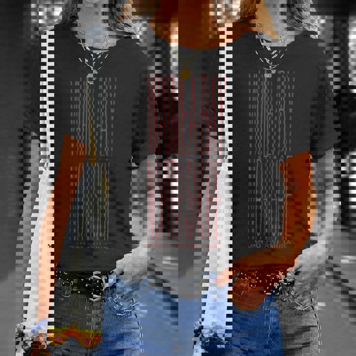 ハワイ ワイメアベイ ノースショア オアフ島 サーフィン Tシャツ 彼女への贈り物