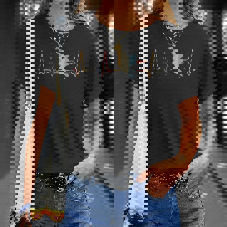 ハートビートハミングバード Tシャツ 彼女への贈り物