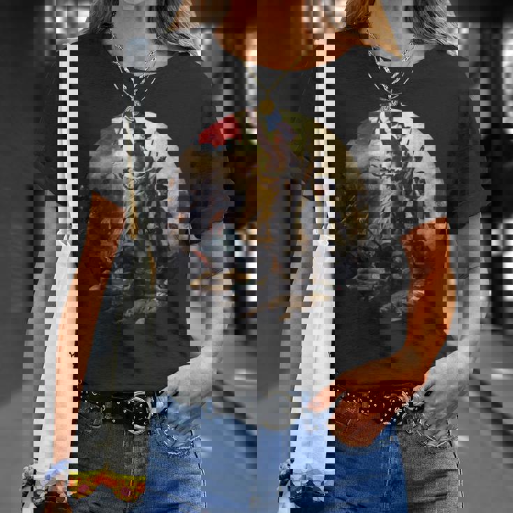 バスティーユを襲うフランス革命 パリ フランス Tシャツ 彼女への贈り物