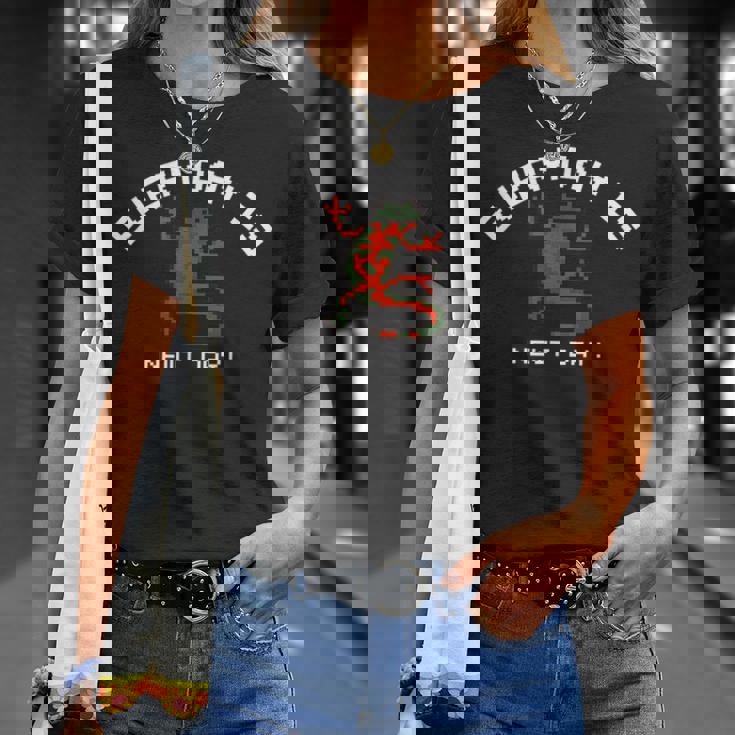 ピクセル アニマルズ アカハライモリ Japanese Fire Belly Newt 白フォント Tシャツ 彼女への贈り物