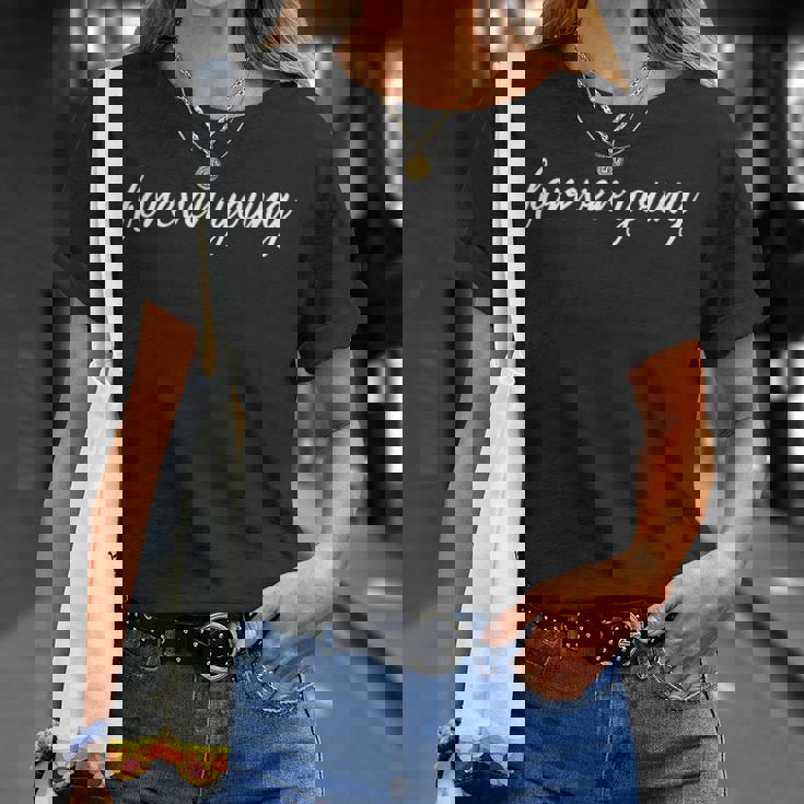 フォーエバー・ヤング Tシャツ 彼女への贈り物