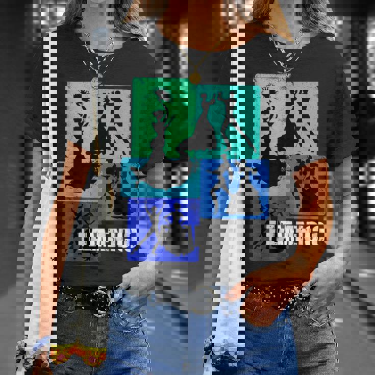 フラメンコダンサー用フラメンコtシャツ レトロメンズフラメンコ Tシャツ 彼女への贈り物