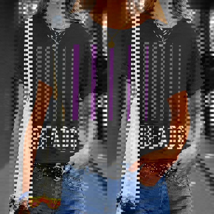 ベースギタリストギフト Beadg 5弦 Tシャツ 彼女への贈り物