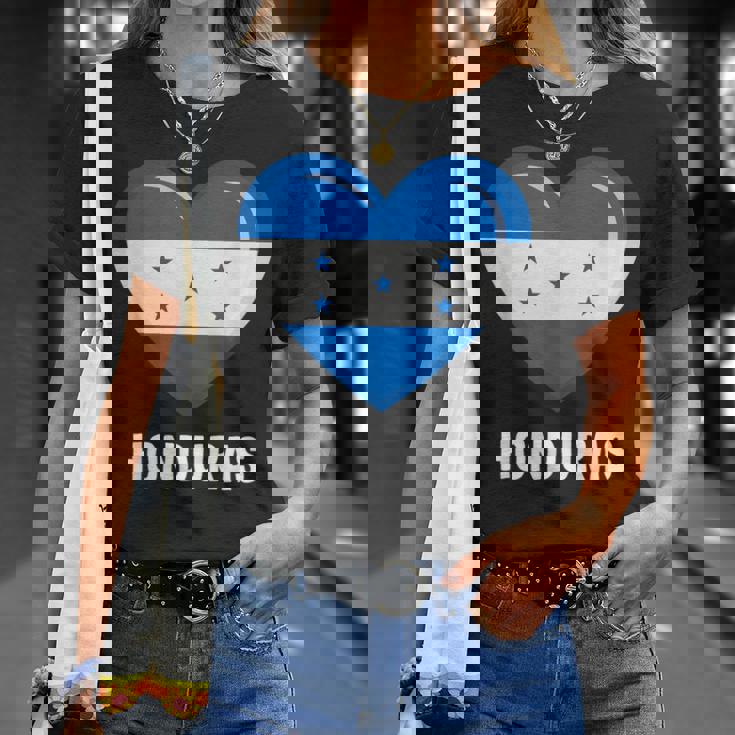 ホンジュラス国旗シャツ Tシャツ 彼女への贈り物