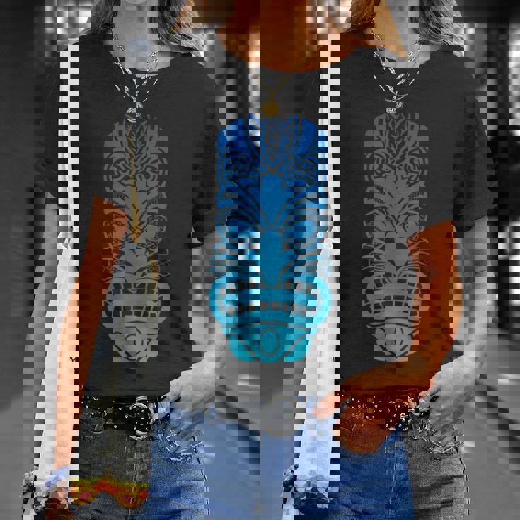 ポリネシア ティキ マオリ ハワイアン トライバル Tシャツ 彼女への贈り物