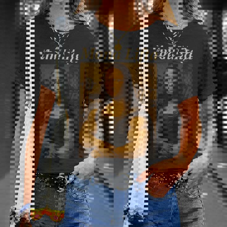 モナ・リフタ マッスル モナリザ ボディービル フィットネス ジム愛好家 Tシャツ 彼女への贈り物