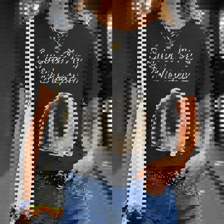 モルモットのささやき-ペルーのモルモット Tシャツ 彼女への贈り物