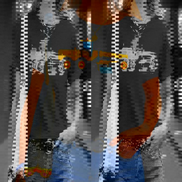 モーターグレーダー大好き、メンズ・ボーイズ・キッズ Tシャツ 彼女への贈り物