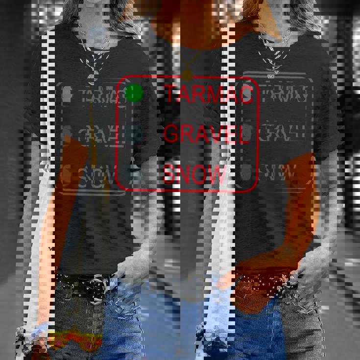 ランサー Evo 9 Ix ターマック 砂利 雪 Tシャツ 彼女への贈り物