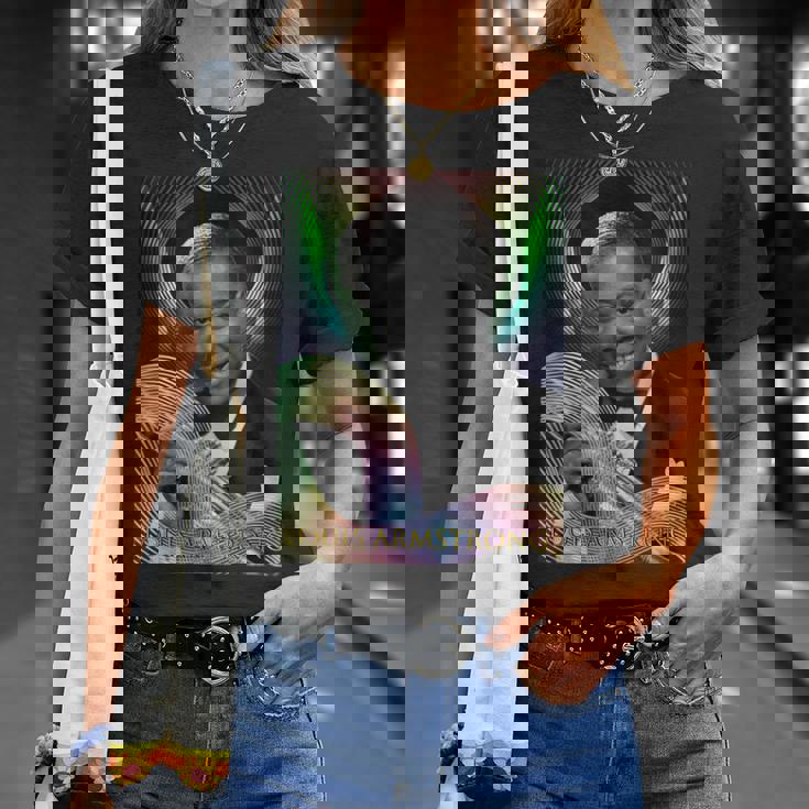 ルイアームストロング_002 Tシャツ 彼女への贈り物