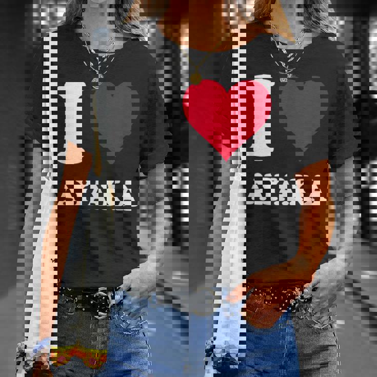 レッドハート 愛あやか Tシャツ 彼女への贈り物