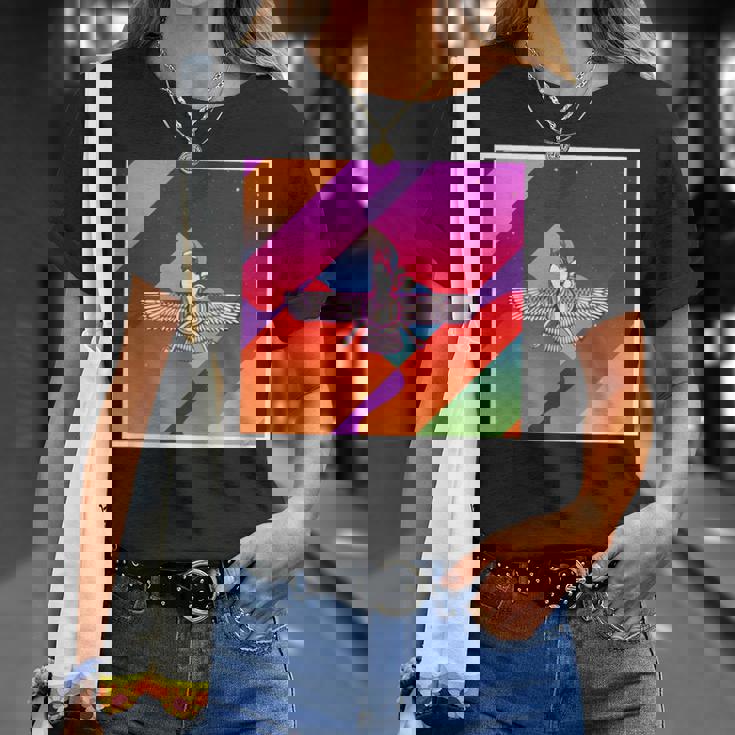 レトロ ヴィンテージ 美的 アヌンナキ Tシャツ 彼女への贈り物