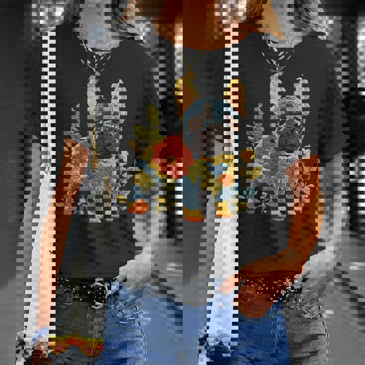 ヴィンテージ フレンチブルドッグ ママ 犬 フレンチブルドッグ 母の日 Tシャツ 彼女への贈り物