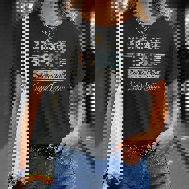 ヴィンテージ1980限定版 46歳の誕生日 Tシャツ 彼女への贈り物