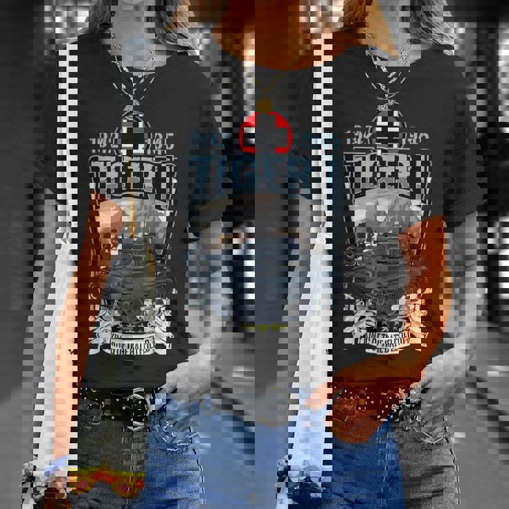 ヴィンテージ第二次世界大戦ドイツ戦車ティーガーi（1） Tシャツ 彼女への贈り物