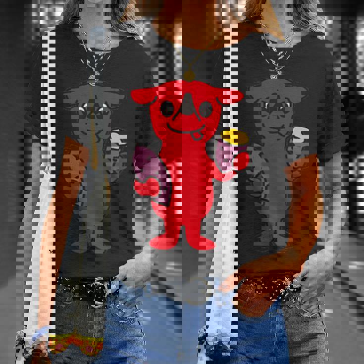 千葉県ご当地キャラとさつまいも Tシャツ 彼女への贈り物