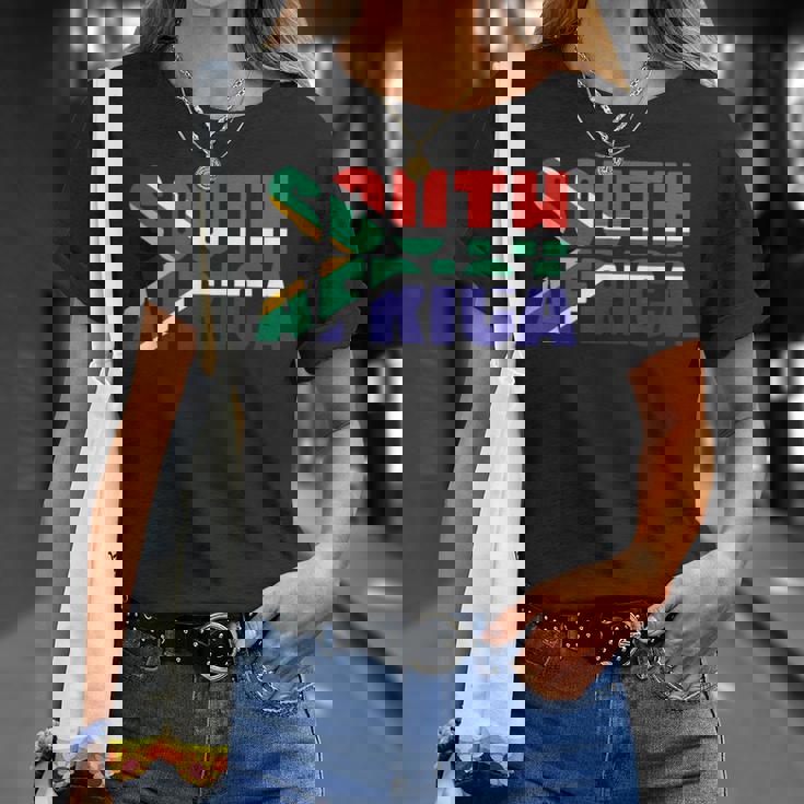 南アフリカ 国旗 南アフリカ Tシャツ 彼女への贈り物