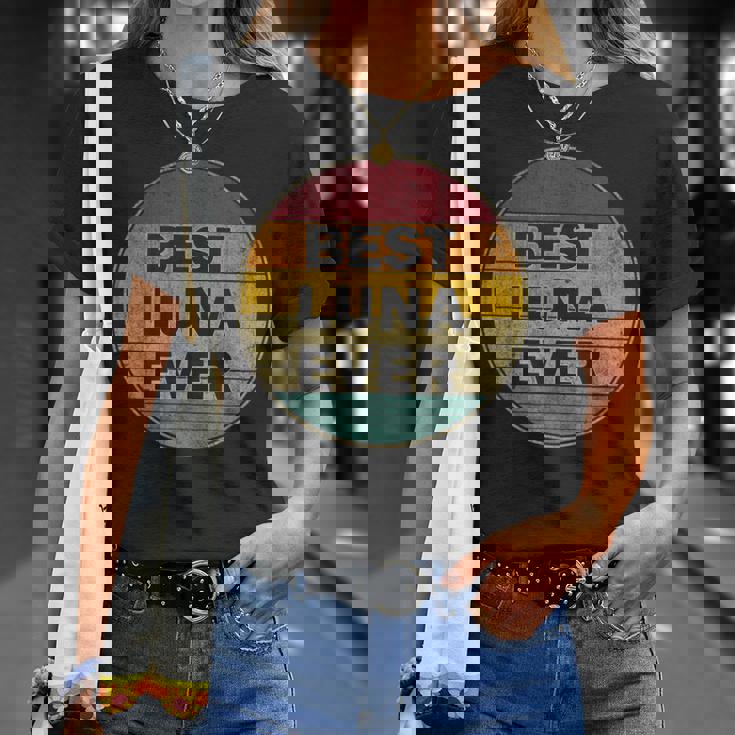 名前入り Luna I Love Luna レトロ ビンテージスタイル Tシャツ 彼女への贈り物