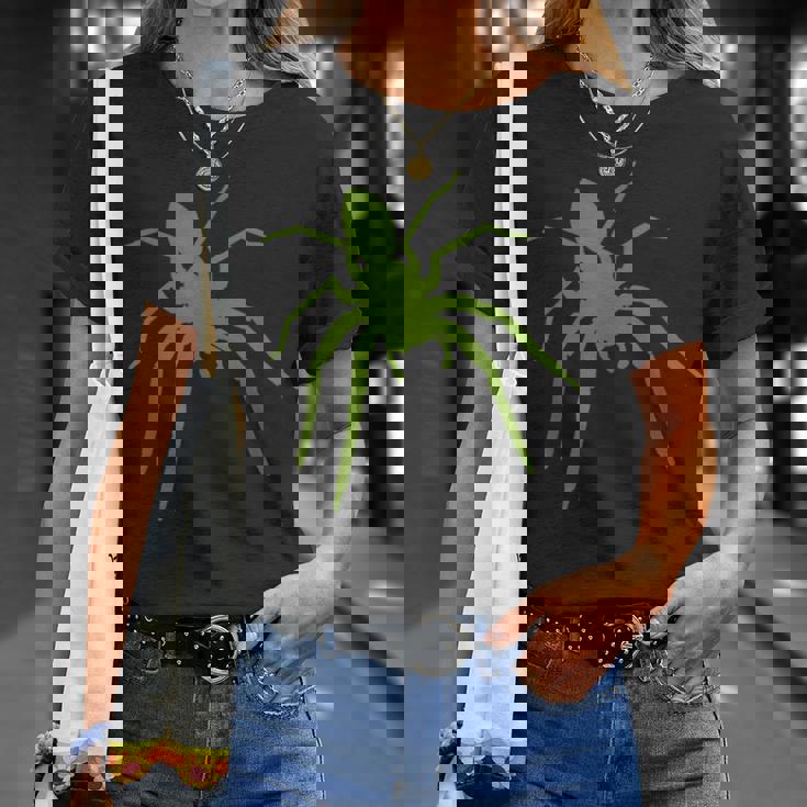 大きな蜘蛛とタランチュラと蜘蛛の巣 蜘蛛が好きです。 Tシャツ 彼女への贈り物