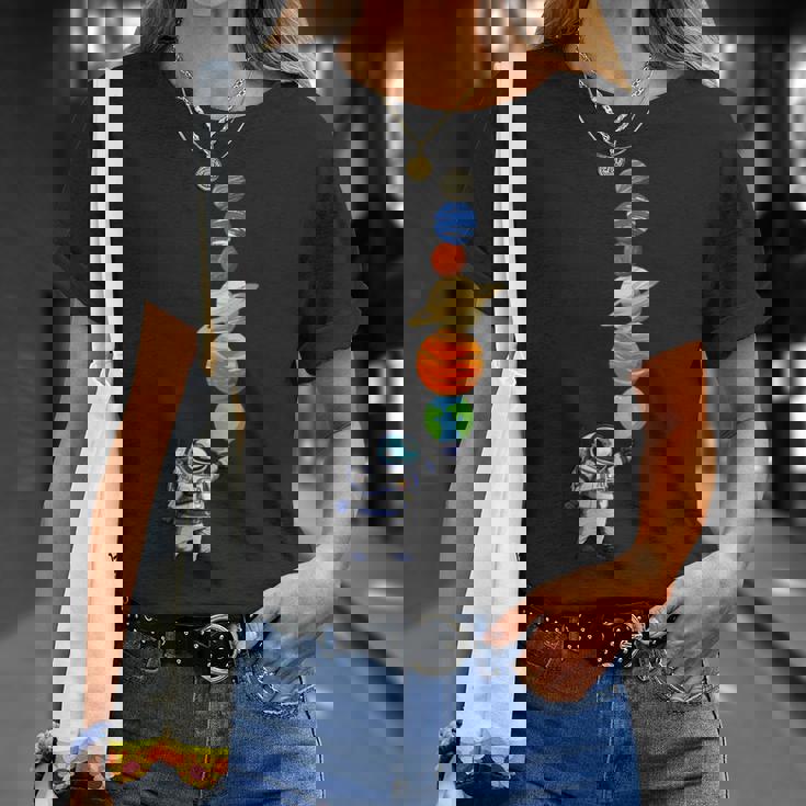 宇宙飛行士 プラネット アイスクリーム 宇宙服 Tシャツ 彼女への贈り物