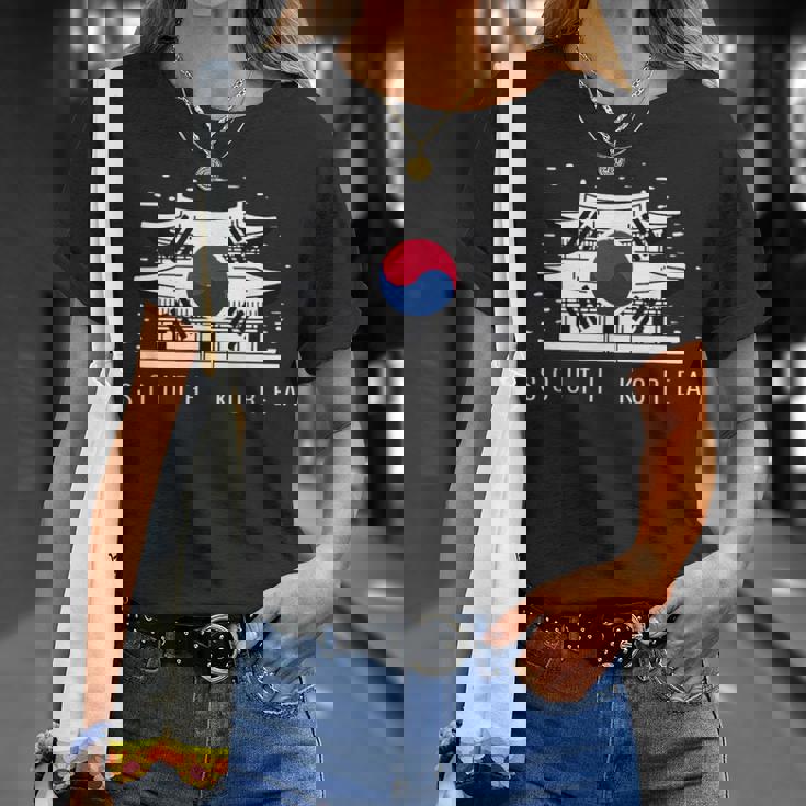 愛国的な韓国国旗ジャージーtシャツ 韓国製 Tシャツ 彼女への贈り物