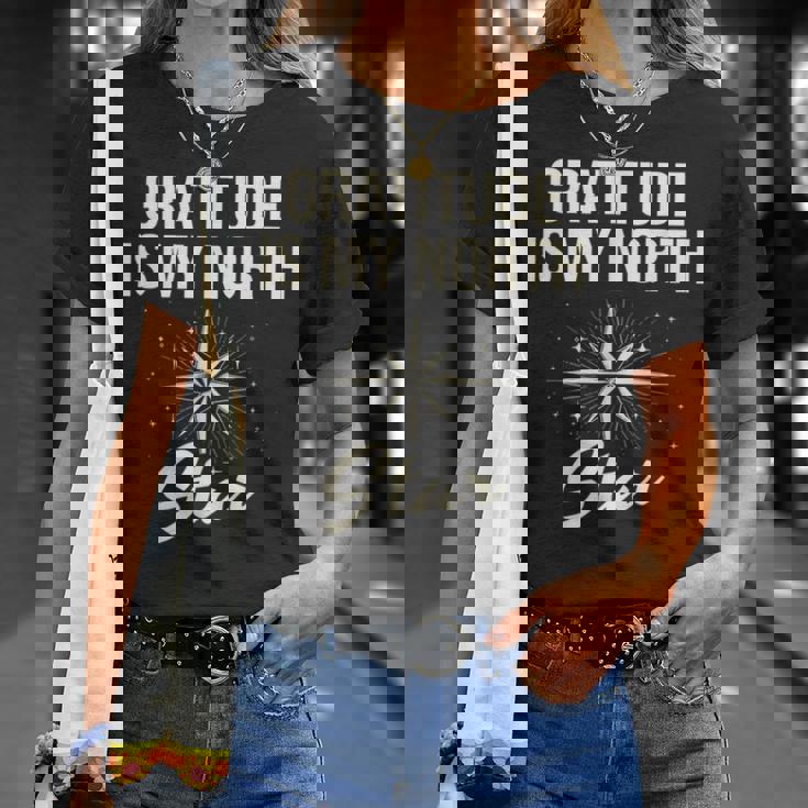 感謝の気持ち 私の北極星 天体観測 宇宙研究 Tシャツ 彼女への贈り物