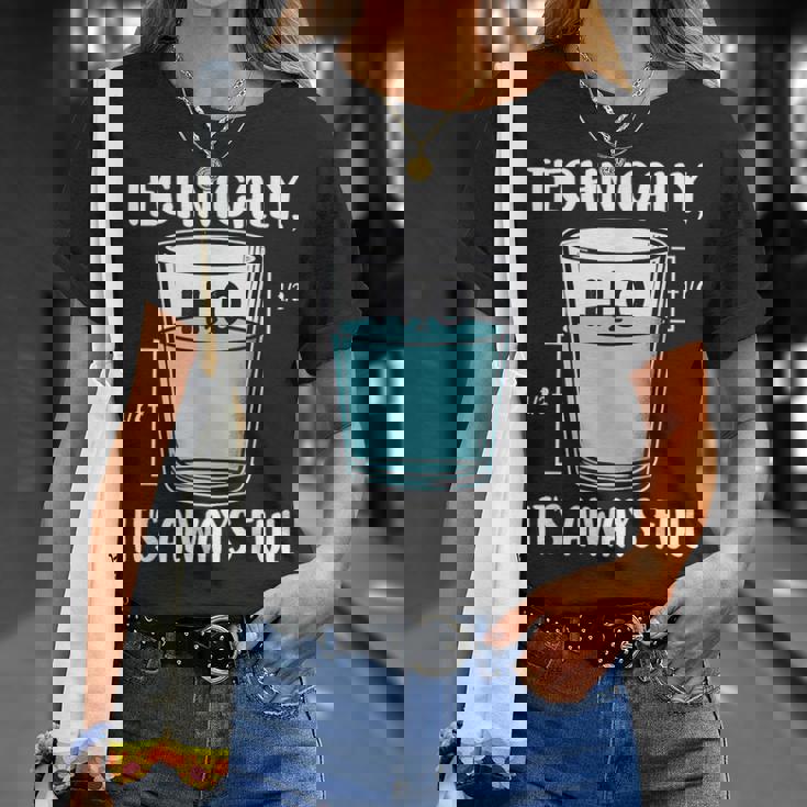 技術的には常に完全な物理科学ユーモア Tシャツ 彼女への贈り物