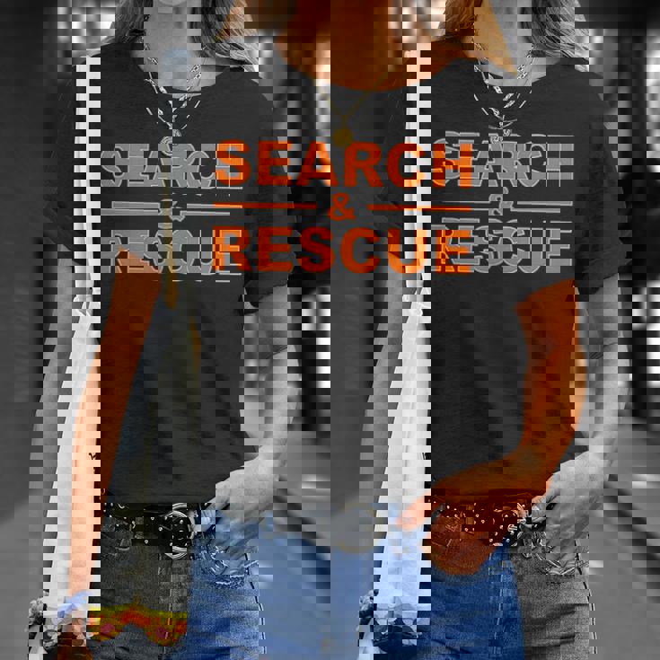 捜索救助 緊急対応捜索チームar ユニフォーム Tシャツ 彼女への贈り物