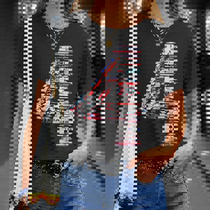 救急車 テーマ 4歳の誕生日 キッズ 男の子 4歳 Tシャツ 彼女への贈り物