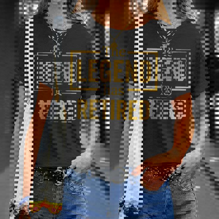 昔は同僚の定年退職祝いに、レジェンドと一緒に働いてた Tシャツ 彼女への贈り物