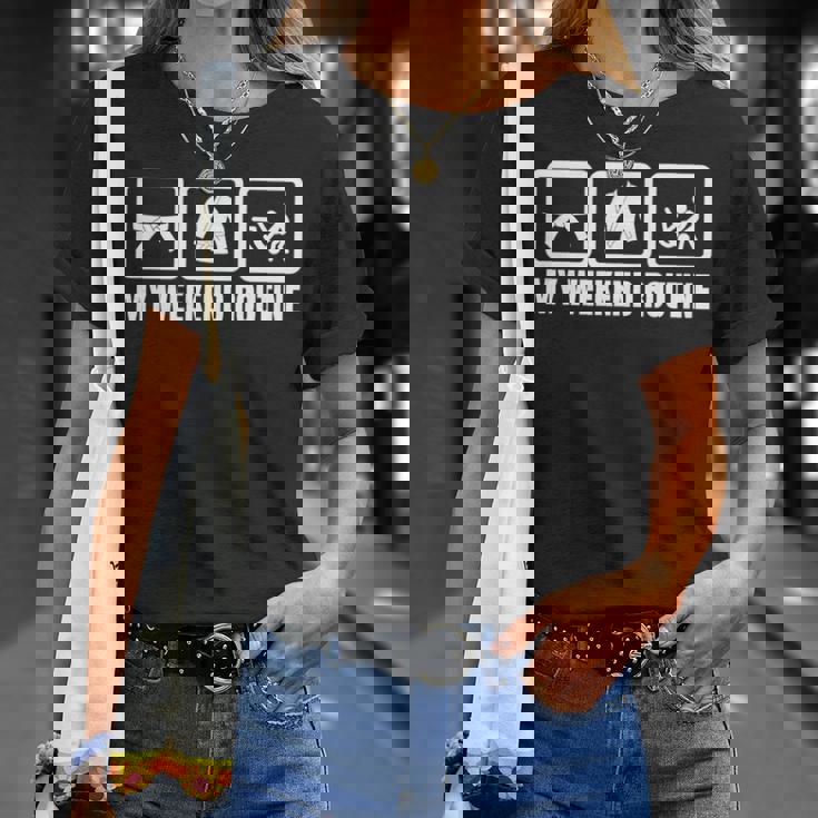 柔道整復師の週末スケジュール 柔道愛好家 長袖tシャツ Tシャツ 彼女への贈り物