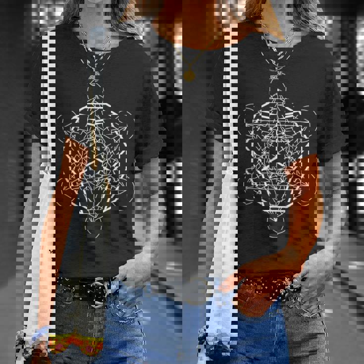 正十二面体 プラトニックソリッド 神聖幾何学 Tシャツ 彼女への贈り物