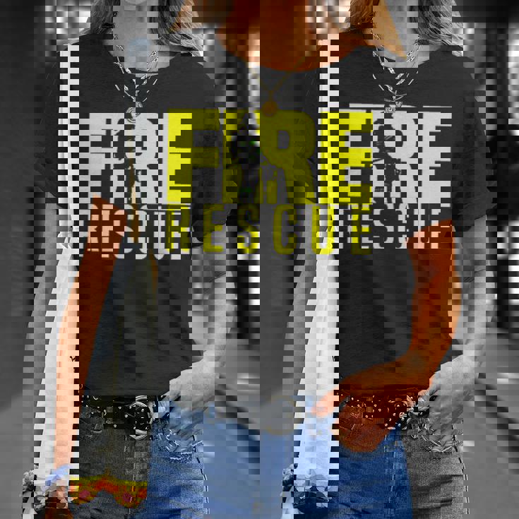 消防救助部 消防士 消防士 制服 Tシャツ 彼女への贈り物