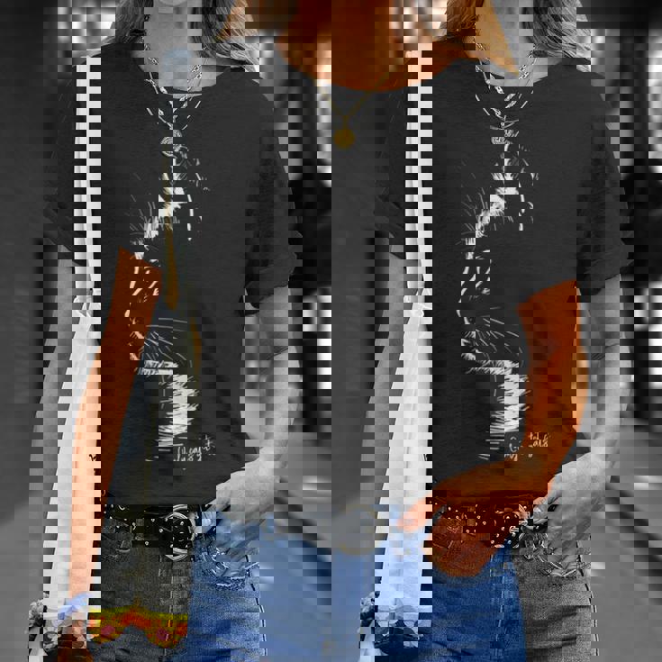 猫の気持ちは猫にしか分からない 長袖tシャツ Tシャツ 彼女への贈り物