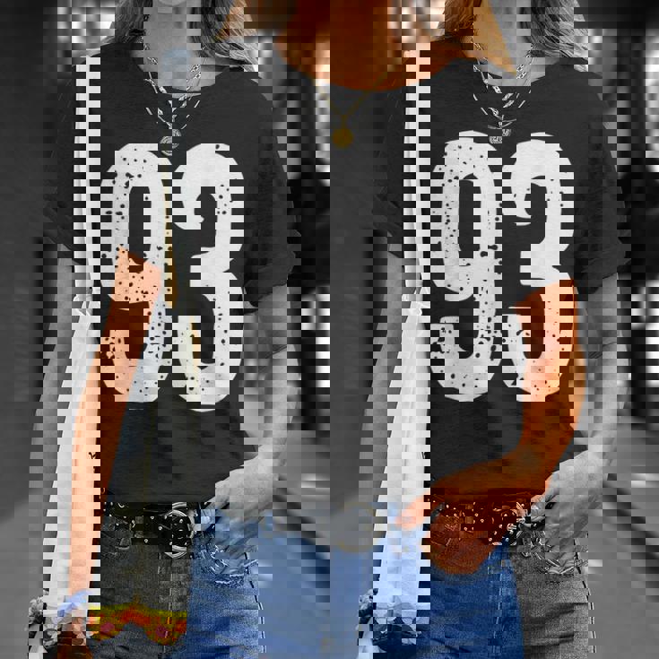 番号 93 Tシャツ 彼女への贈り物