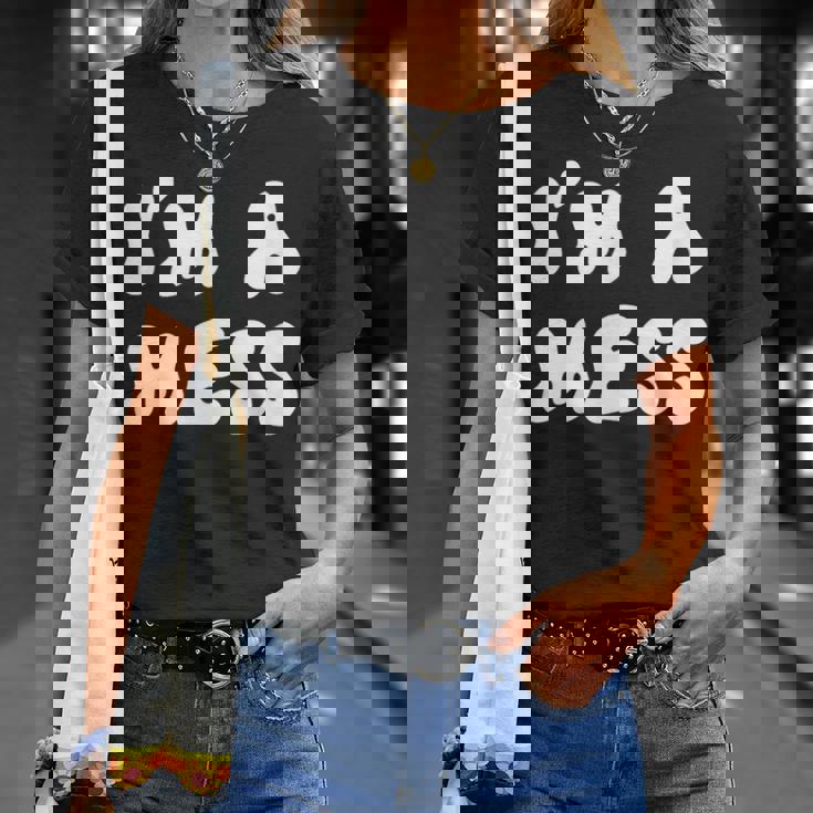 私はめちゃくちゃだ Tシャツ 彼女への贈り物