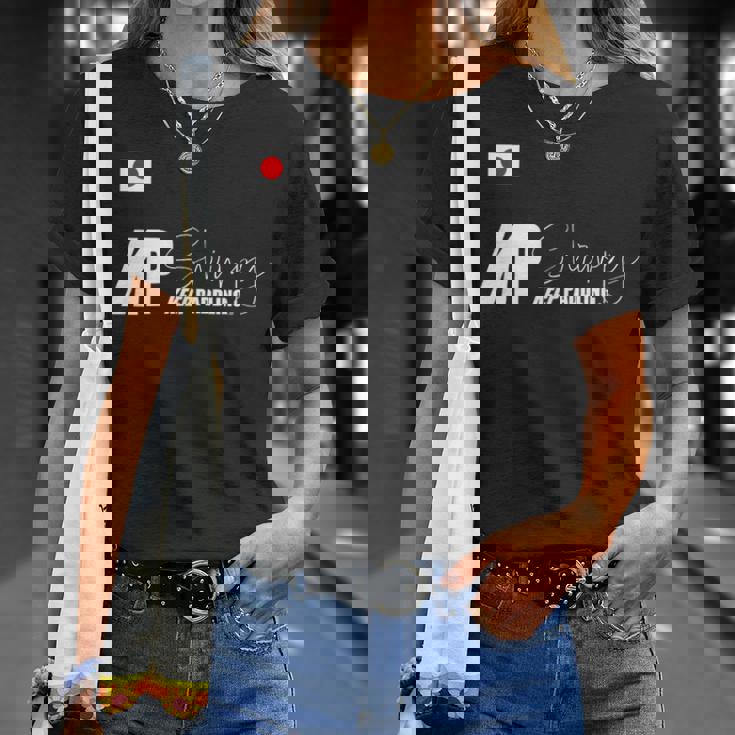 荒木珠里選手サップ大会応援（Kp-004 Tシャツ 彼女への贈り物