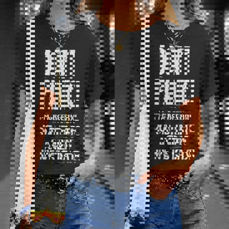 道路交通事故調査官 Tシャツ 彼女への贈り物