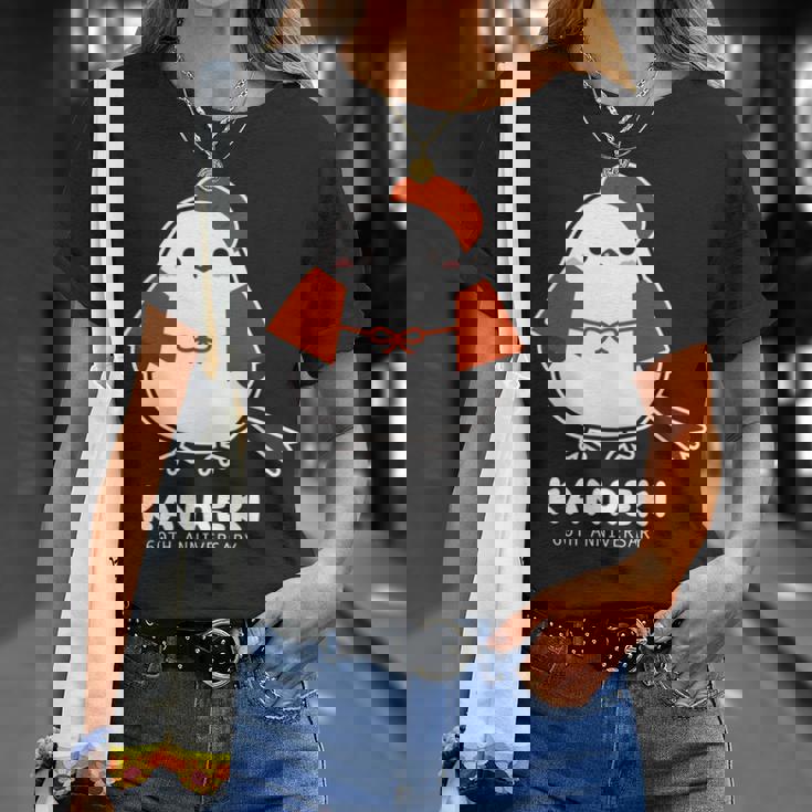 還暦祝い シマエナガ 鳥 北海道 男性 父 女性 母 ちゃんちゃんこ 還暦お祝い 60歳 かわいい 長袖tシャツ Tシャツ 彼女への贈り物