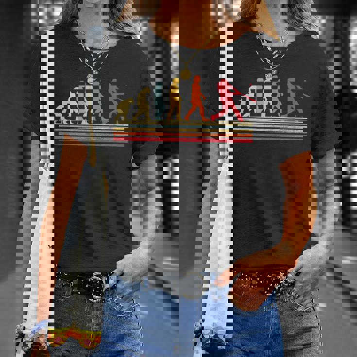 野球 人類の進化 面白いtシャツ おもしろ グッズ 服 ベースボール ネタ メンズ Evolution 野球部 男性 Tシャツ 彼女への贈り物