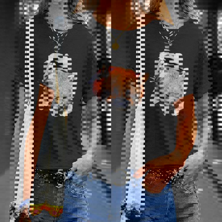 面白いtシャツ レッサーパンダ メンズ 動物 グッズ かわいい 面白い 服 ネタ Tシャツ 彼女への贈り物