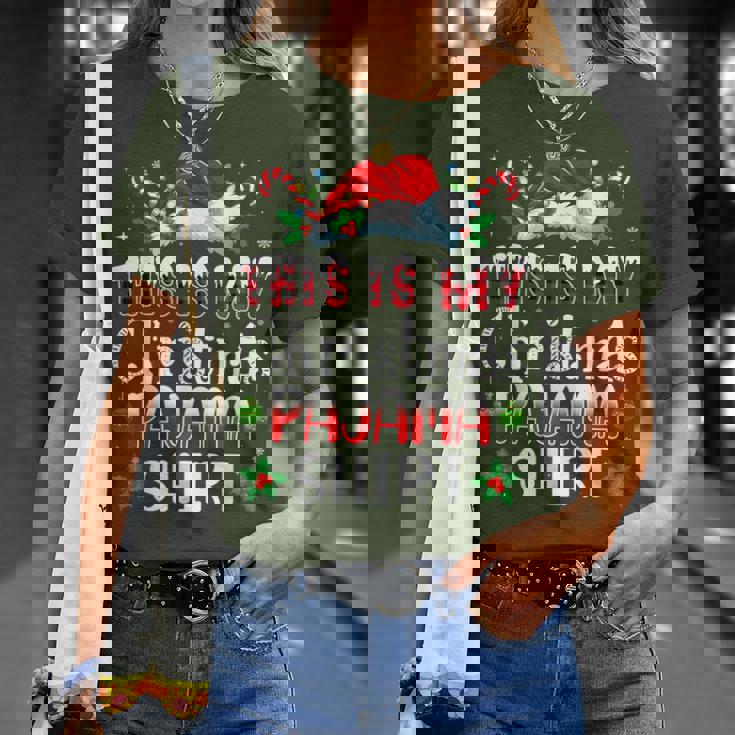 Christmas For This Is My Christmas Pajama T-Shirt Gifts for Her