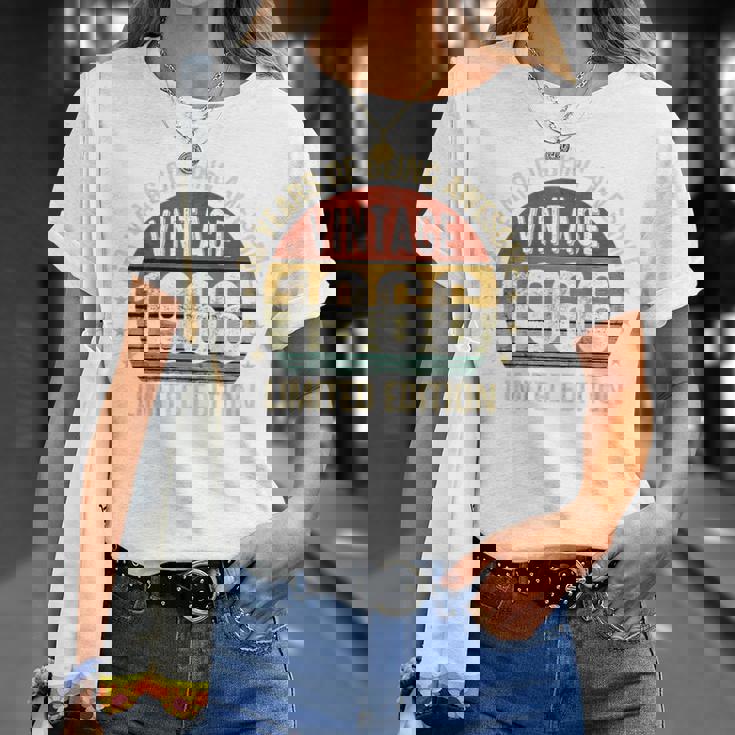 1966年からレトロ60歳の誕生日にヴィンテージで素晴らしい。 Tシャツ 彼女への贈り物