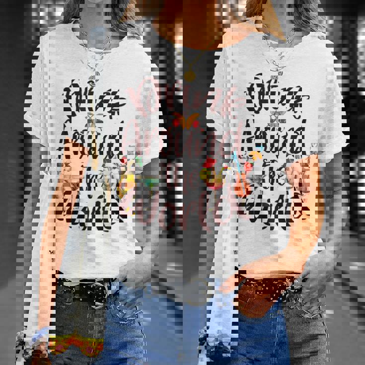 Family Drinking Around The World チェックリスト パスポート Tシャツ 彼女への贈り物