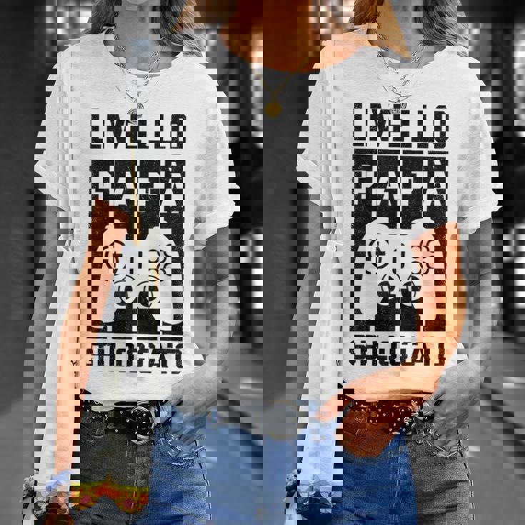 Gaming Livello Papablocatto Regalo Gamer Esta Del Papà Maglietta Regalos para ella