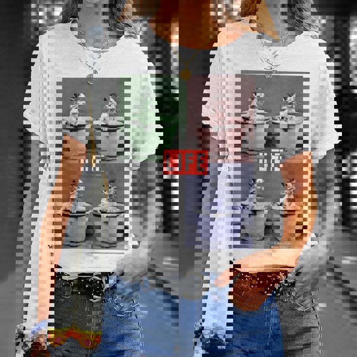 Life Picture Collection 猫（1） Tシャツ 彼女への贈り物