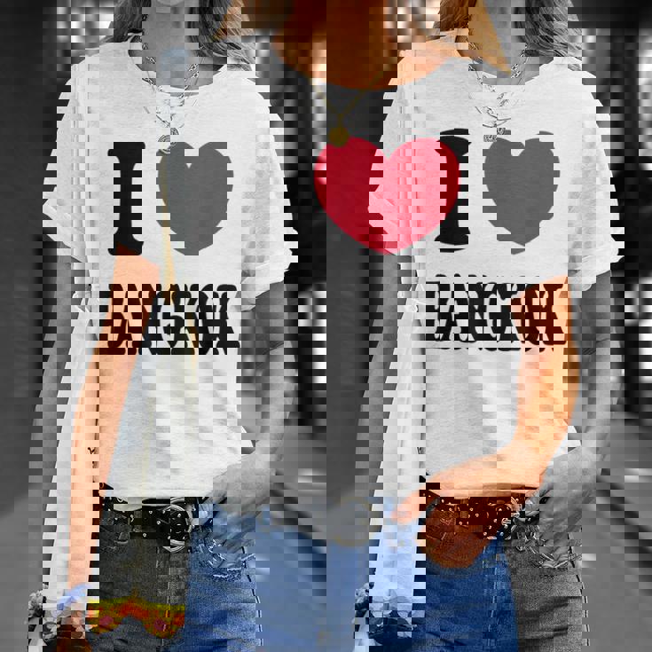 I Love Bangkok バンコクが大好き Tシャツ 彼女への贈り物