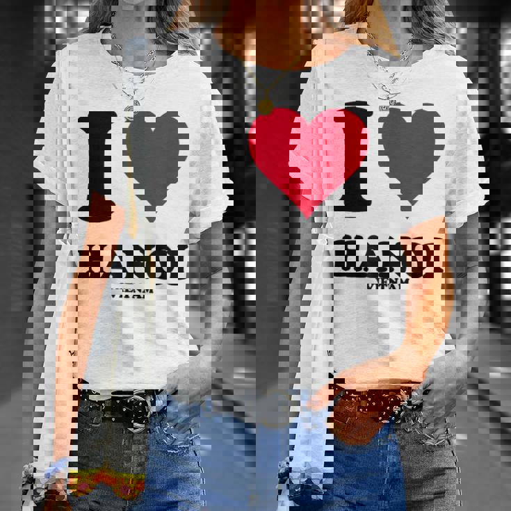I Love Hanoi Tシャツ 彼女への贈り物